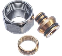 Комплект 4 в 1 FAR концовка для м-пл труб 16x2 евроконус 3/4" FC 6076 823824 SET4