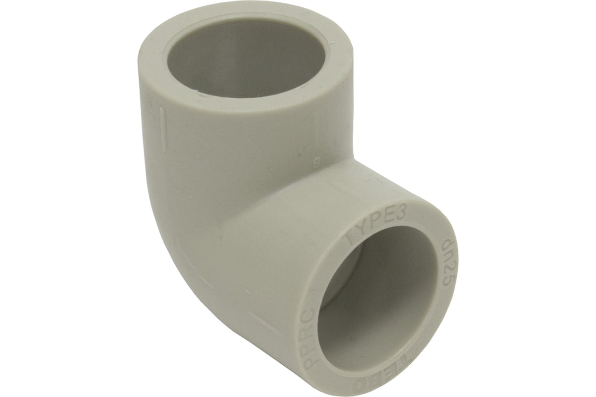 Угольник TEBO PPR 25, 90 градусов, серый 031033103 - выгодная цена ...