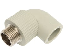 Угольник комбинированный TEBO PPR 20x1/2 НР серый 031033603