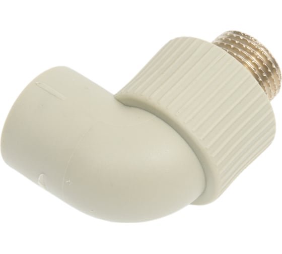 Угольник комбинированный TEBO PPR 20x1/2 НР серый 031033603