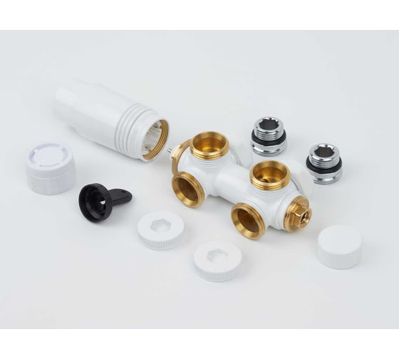 Универсальный комплект подключения GUARDO MULTIFLEX + правый, белый Multiflex+ R R9016(G)