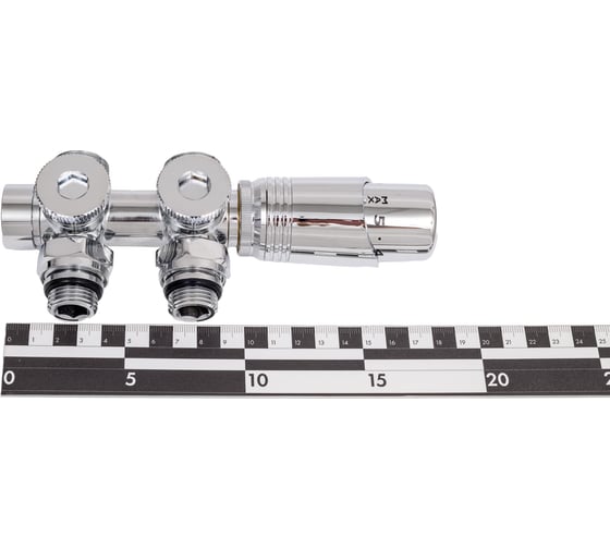 Универсальный комплект подключения GUARDO MULTIFLEX + правый, хром Multiflex+ R CHR