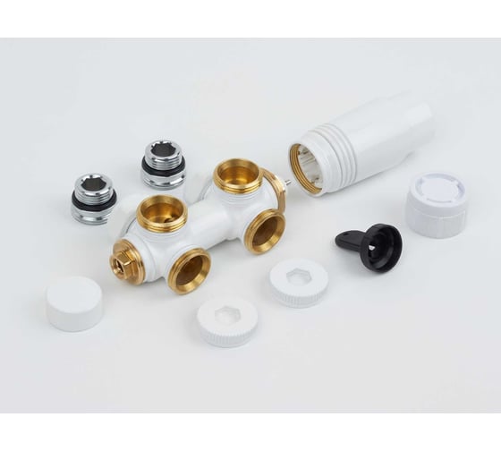 Универсальный комплект подключения GUARDO MULTIFLEX + левый, белый Multiflex+ L R9016(G)