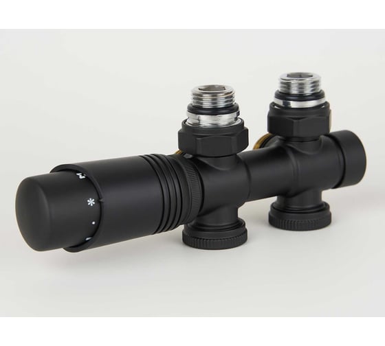 Универсальный комплект подключения GUARDO MULTIFLEX + левый, черный Multiflex+ L R9005(M)