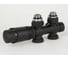 Универсальный комплект подключения GUARDO MULTIFLEX + левый, черный Multiflex+ L R9005(M) 1