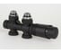 Универсальный комплект подключения GUARDO MULTIFLEX + правый, черный Multiflex+ R R9005(M) 1
