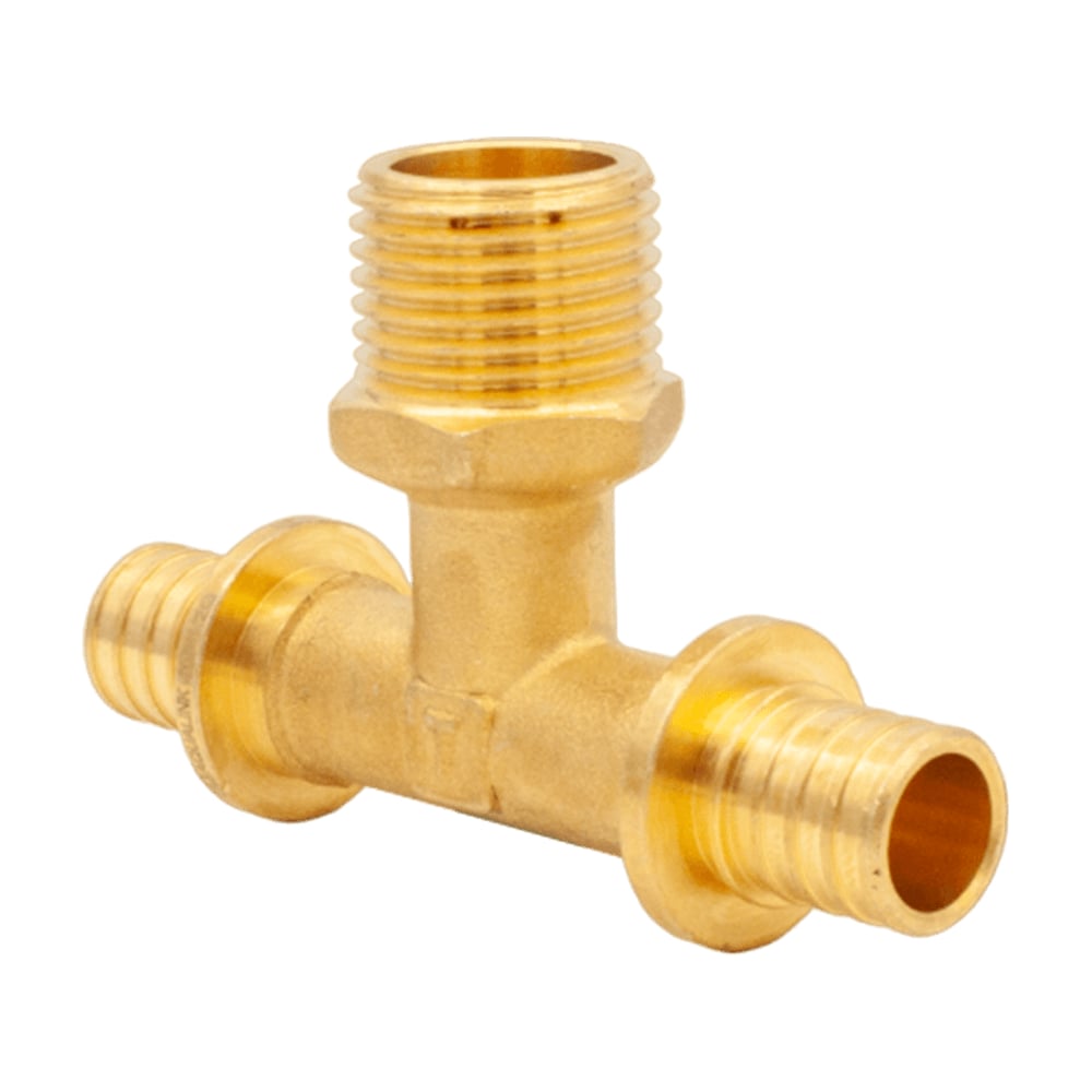 Тройник аксиальный AQUALINK 20 мм х 1/2" нар х 20 мм 1039 - выгодная ...