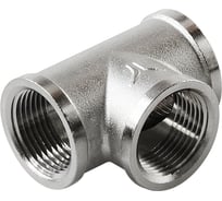 Тройник PRO AQUA латунный, ВР, резьбовой, ШК 1 03-f25-f25-f25xb