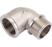 Угольник PRO AQUA латунный, В/Н, резьбовой, ШК 1 02-m25-f25xb