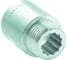 Удлинитель PRO AQUA Н/В, резьбовой, латунный, ШК 1/2x25 07-m15-f25xb 1