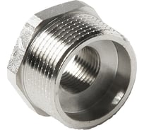 Футорка PRO AQUA латунная, Н/В, резьбовая, ШК 1x1/2 05-m25-f15xb