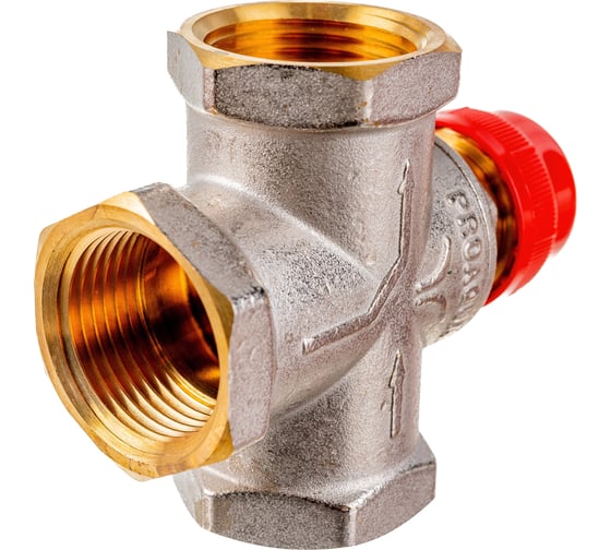 Трехходовой смесительный клапан PRO AQUA  1 TMV-f25-f25-f25b