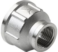 Муфта PRO AQUA латунная, ВР, резьбовая, переходная, ШК 1x1/2 01-f25-f15xb