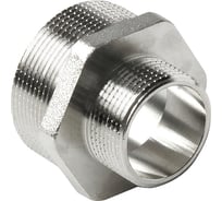 Ниппель PRO AQUA латунный, НР, резьбовой, переходной, ШК 1/2x3/8 06-m15-m10xb