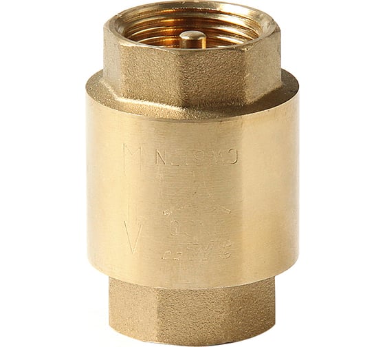 Обратный клапан PRO AQUA с латунным диском, В-В ШК 1/2 CVH-f15-f15xb 1