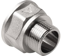 Переход PRO AQUA латунный, Н/В, резьбовой, ШК 3/4x1 08-m20-f25xb