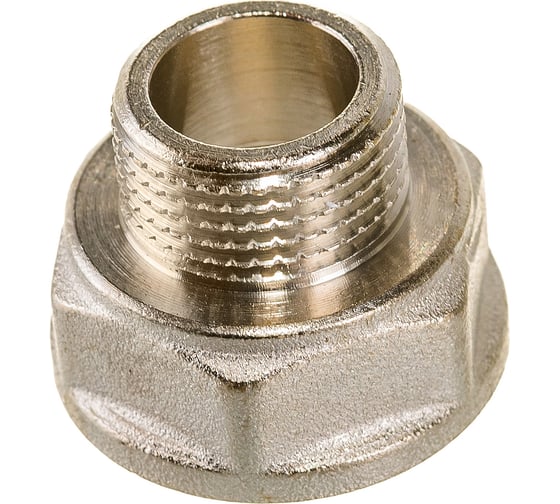 Переход PRO AQUA латунный, Н/В, резьбовой, ШК 3/8x1/2 08-m10-f15xb