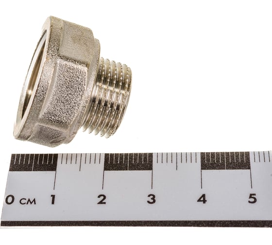 Переход PRO AQUA латунный, Н/В, резьбовой, ШК 3/8x1/2 08-m10-f15xb