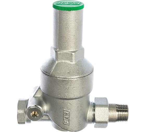 Редуктор хром. FAR 1/2" (ВР-НР), с манометром + EPDM прокладка FD 8722 12 — 2 шт. FA 2835 1287