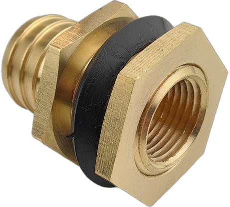 Штуцер для бочки HG 1/2" ВР х 3/4" НР х 25 мм 1897810