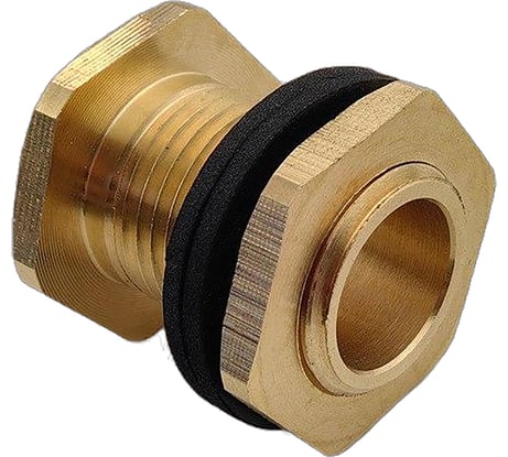 Штуцер для врезки в бочку HG 1/2" НР короткий 1897797