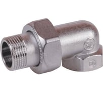 Соединитель Giacomini латунь хром американка Ду 15 1/2 угловой ВР/НР R19 R19X003 027-4135