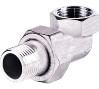 Соединитель Giacomini латунь хром американка Ду 25 1 угловой ВР/НР R19 R19X005 127-5176