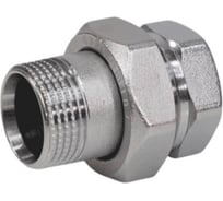 Соединитель Giacomini латунь хром американка Ду 25 1 прямой ВР/НР R18 R18X005 027-4134
