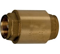 Обратный клапан Giacomini R60 латунь, Ду 25, Ру35, Тмакс, 110С, ВР, G1, диск, металл R60Y035 019-0901