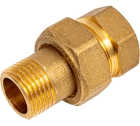 Соединитель Giacomini латунь американка Ду 15 1/2 прямой ВР/НР R18 R18Y003 127-5272