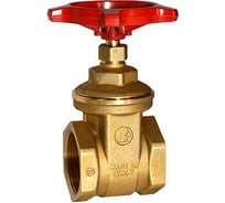Клиновая задвижка Giacomini латунь R55 Ду 25 Ру16 ВР маховик R55Y005 007-1517