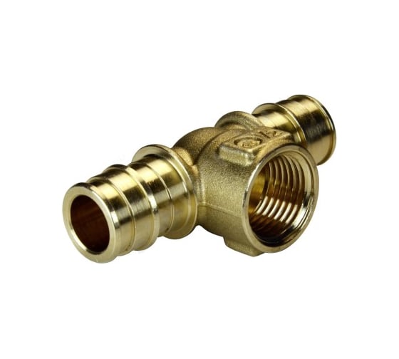 Тройник для PE-X Giacomini латунь GX154 Дн 20х1/2х20 ВР GX154Y034 040-0396 1