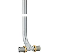 Тройник для подключения труб к радиатору Giacomini МП латунь пресс RM158 Дн 16 RM158X034 127-5450