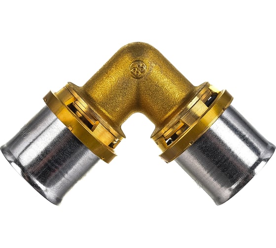 Угольник МП/PE-X Giacomini RM122 латунь пресс, Дн 26х90гр RM122Y009 027-9685 1