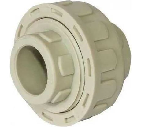 Муфта разъемная TEBO PPR, 25, серый 031020302