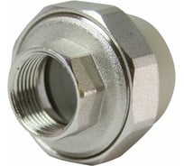 Муфта комбинированная разъемная TEBO PPR, 20x1/2 ВР, серый 016020802