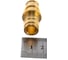 Муфта для PE-X Giacomini латунь GX102 Дн 16 GX102Y003 040-0332 4