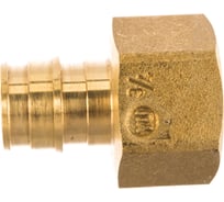 Муфта для PE-X Giacomini GX109 латунь, Дн 20х3/4, ВР GX109Y044 040-0358