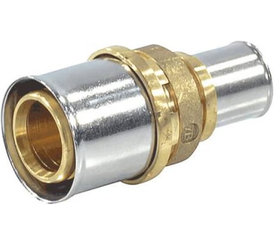 Переходная муфта МП/PE-X Giacomini RM103 латунь пресс, Дн 26х16 RM103Y016 127-5283