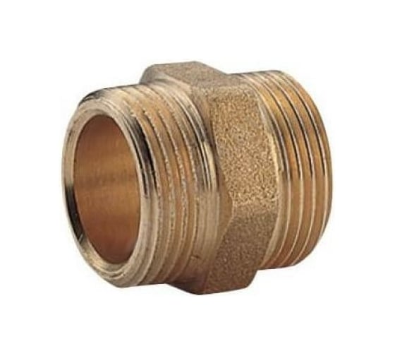 Ниппель Giacomini латунь Ду 40 1 1/2 НР R189 R189Y007 027-4914 1