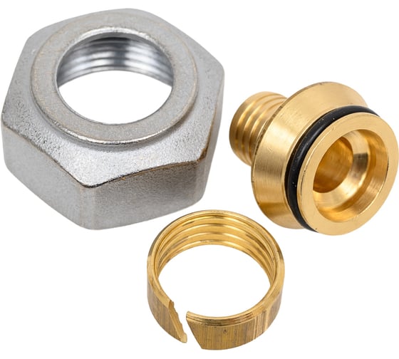 Переходник Giacomini МП латунь R179E Дн 16х2,2х3/4 с евроконусом R179EX028 127-4630 1
