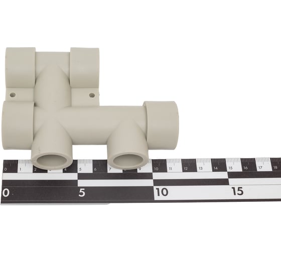 Распределительный блок TEBO PPR, 25x20, серый 031091801