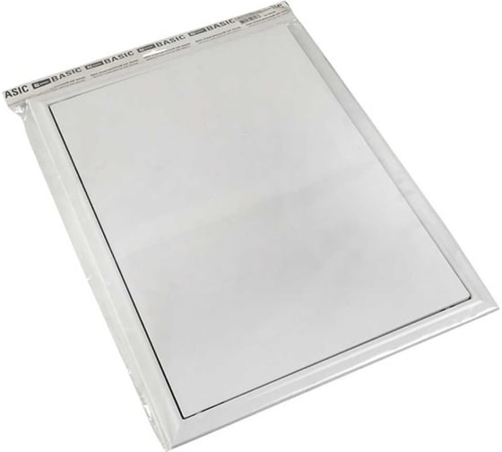 Люк ревизионный пластиковый с нажимным замком Basic (300х400 мм) EKF SQlpnz-300x400