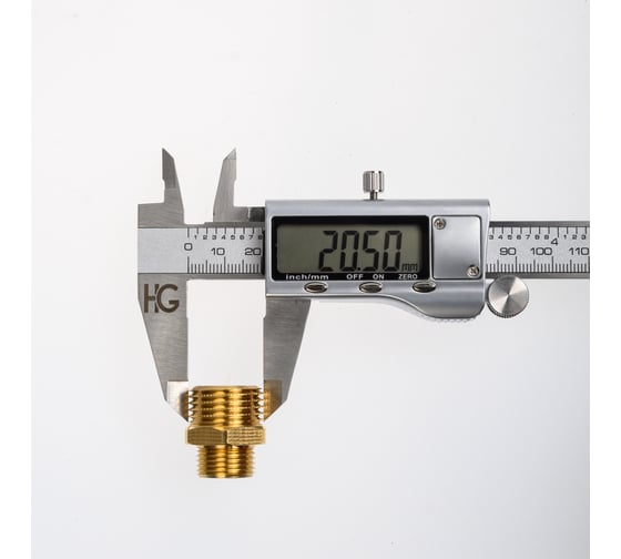 Ниппель переходной HG 1/2" НР x 3/8" НР 1898145
