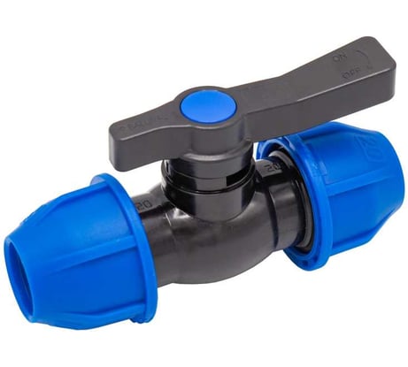 Кран ПНД Rvc 40 литой 16965