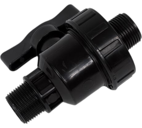 Кран ПНД Rvc 3/4" шш 16961