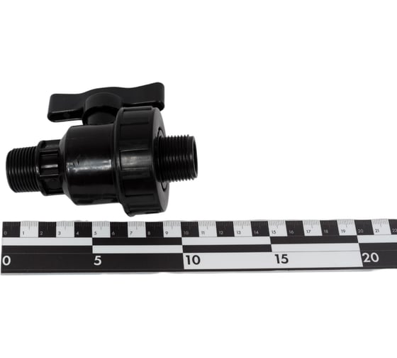 Кран ПНД Rvc 3/4" шш 16961