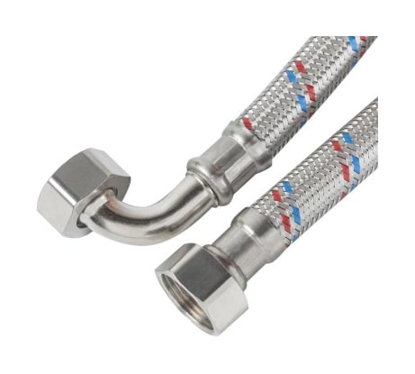 Подводка гибкая угловая для воды ГИГАНТ (3/4"х300 см; в/в) MasterProf ИС.101064