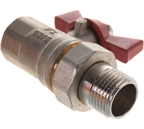 Кран шаровой EUROS Grand с американкой (ручка-бабочка) 1/2" ВР-НР EU.ST1287030 12