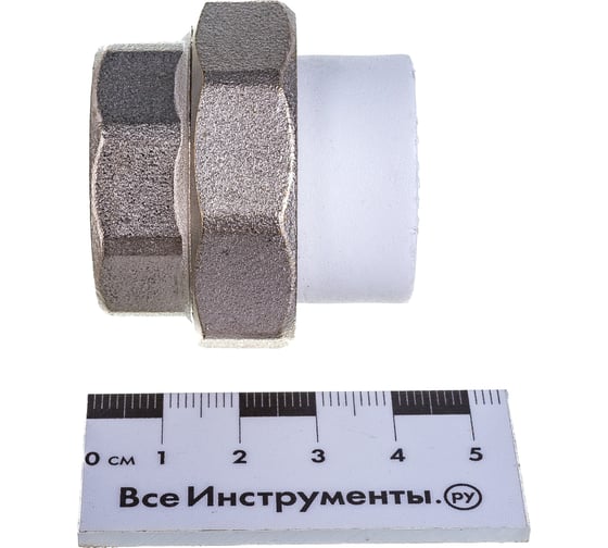 Комбинировання разъемная муфта TEBO PPR O-ring 25x1" ВР 015022006